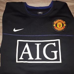 Long Sleeve Manchester United Jersey